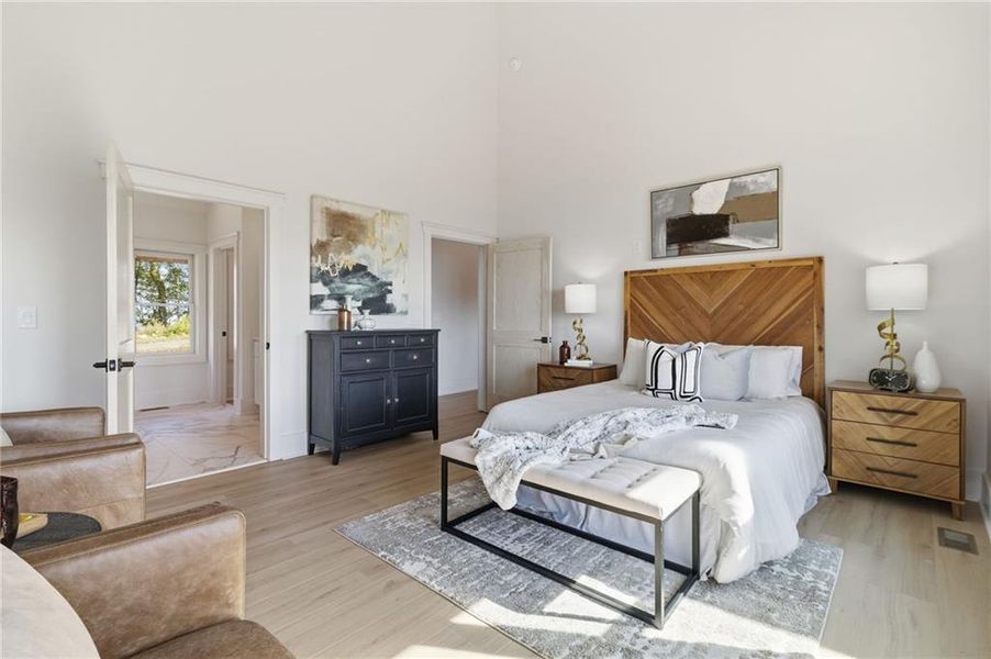 Furnished interior view inside a new home in , Jasper (Image 13). Furnished interior view inside a new home in , Jasper (Image 13).