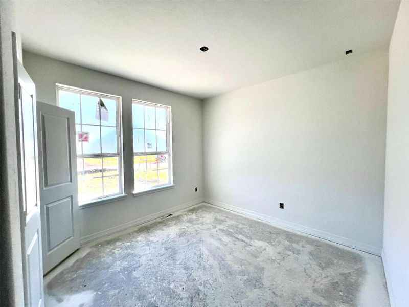 Actual progress of your home.