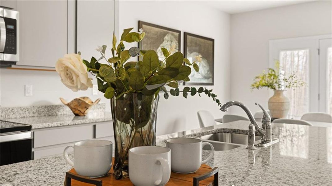 Furnished interior view inside a new home in Echo Glen, Stockbridge (Image 16).
