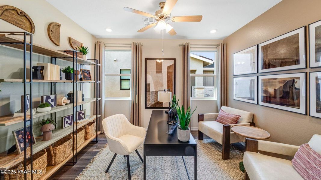 Furnished interior view inside a new home in South Ranch Southern Collection, Prescott (Image 10). Furnished interior view inside a new home in South Ranch Southern Collection, Prescott (Image 10).