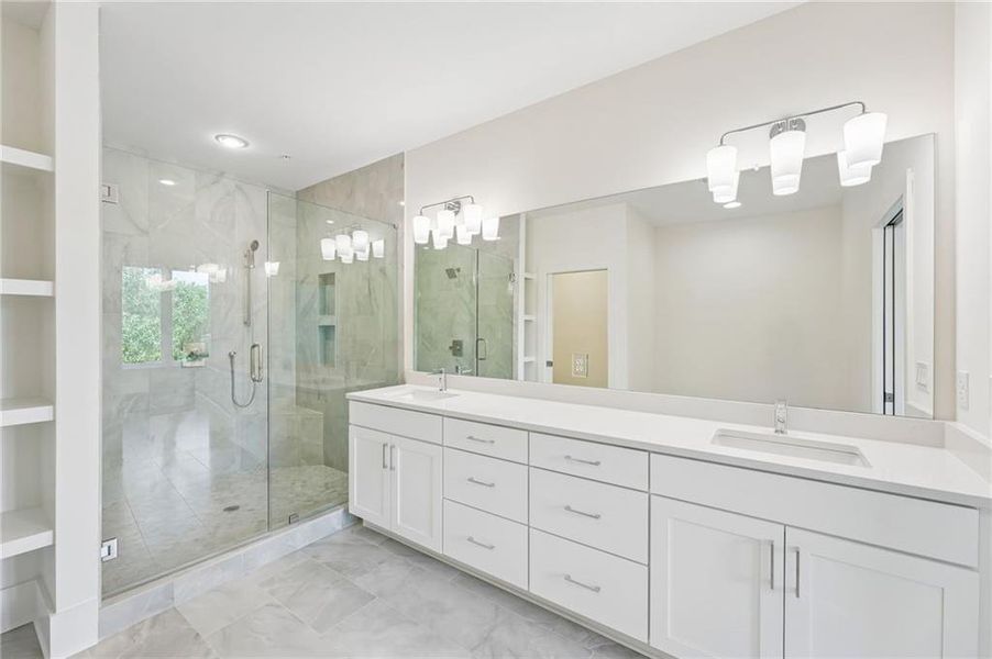 Furnished interior view inside a new home in , Decatur (Image 15).
