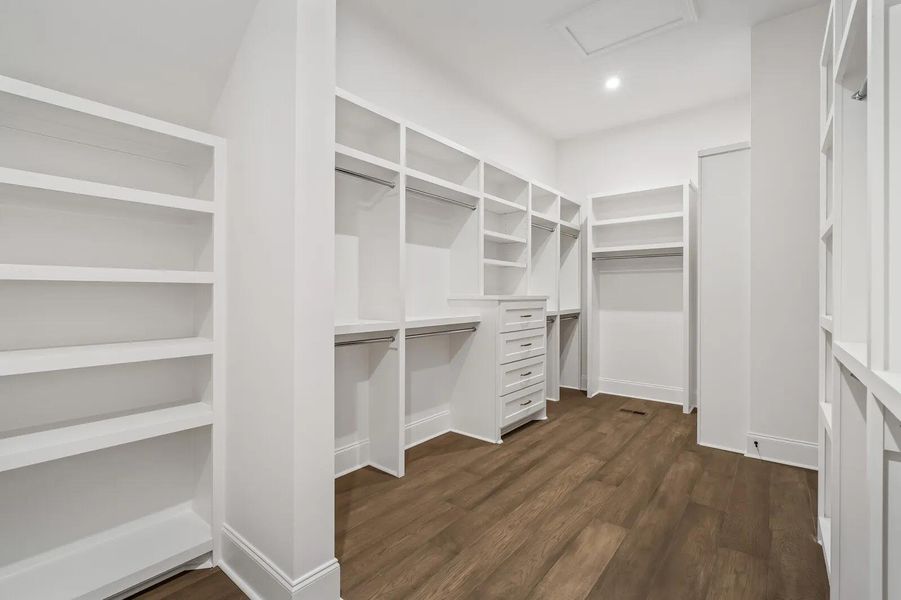 The Dresden H Primary Suite Bedroom Closet The Dresden H Primary Suite Bedroom Closet