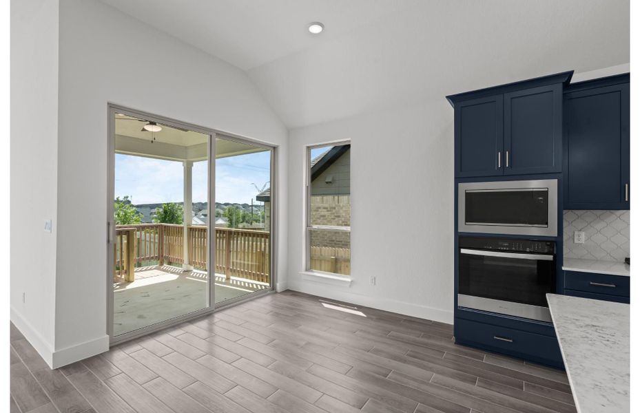 Kitchen Area Overlooking Patio Kitchen Area Overlooking Patio
