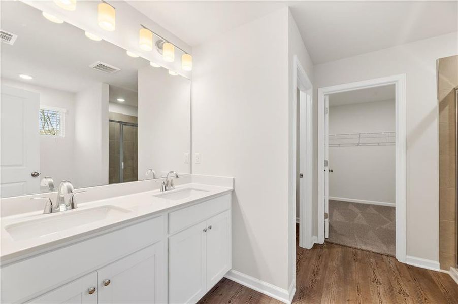 Furnished interior view inside a new home in Kingsley Creek, Lithonia (Image 10).