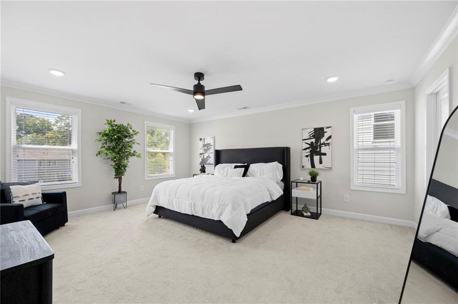 Furnished interior view inside a new home in Avenbrook, Mableton (Image 10).