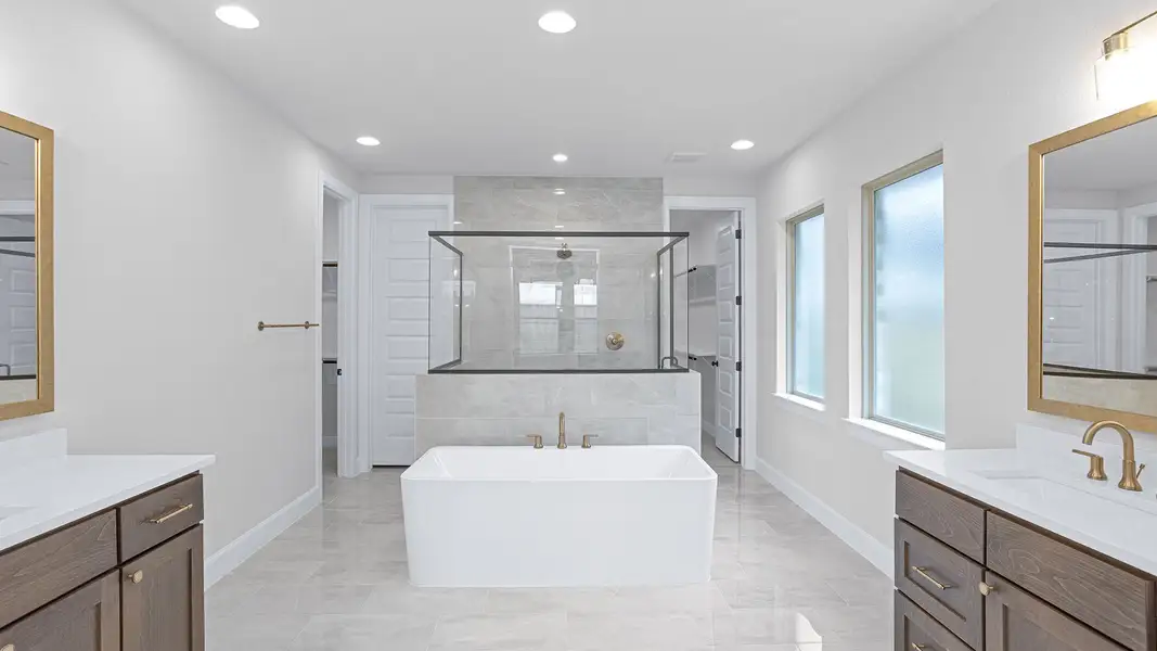 Furnished interior view inside a new home in Audubon, Magnolia (Image 10).