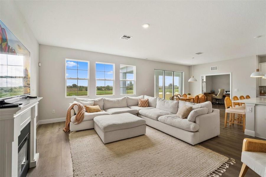 Furnished interior view inside a new home in Mirada, San Antonio (Image 37).