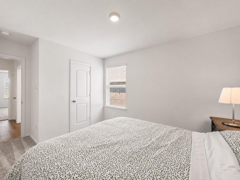 Furnished interior view inside a new home in Summerwood Trails, Willis (Image 34). Furnished interior view inside a new home in Summerwood Trails, Willis (Image 34).