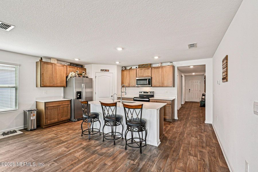 Furnished interior view inside a new home in Cross Creek Express, Green Cove Springs (Image 8).