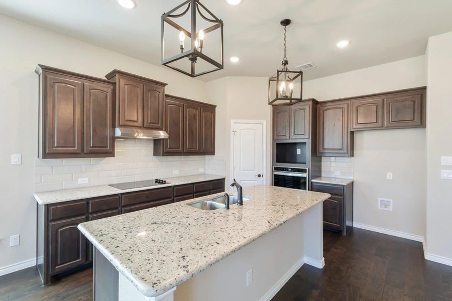 Kitchen | Concept 2440 at Hulen Trails in Fort Worth, TX by Landsea Homes