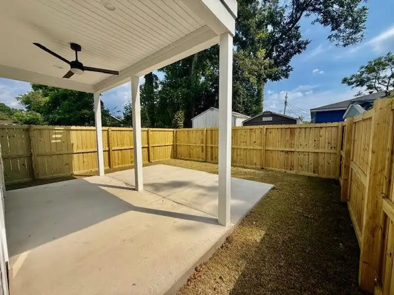 Exterior details and patio area of a home in , North Charleston (Image 25). Exterior details and patio area of a home in , North Charleston (Image 25).
