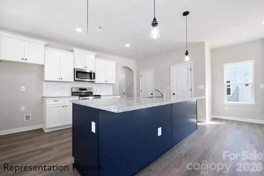 Furnished interior view inside a new home in , Charlotte (Image 7).