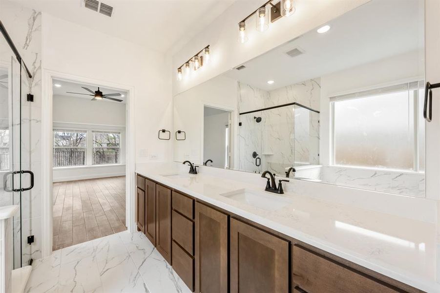 Furnished interior view inside a new home in Sonoma Verde, Rockwall (Image 16).