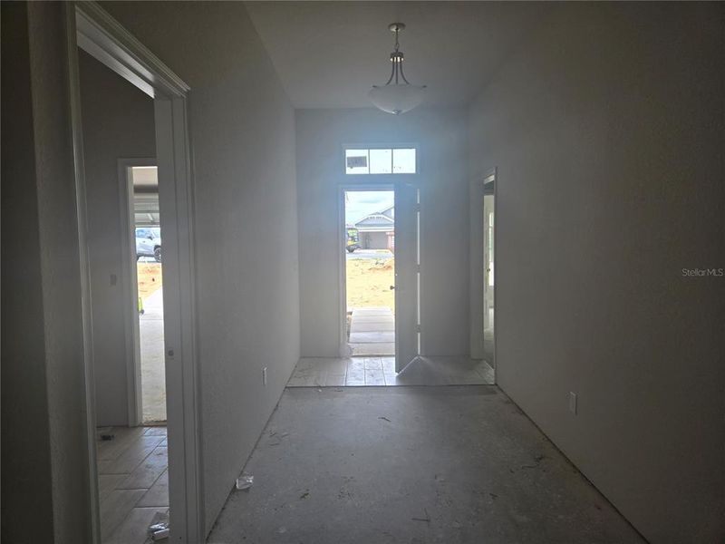 view from dining room