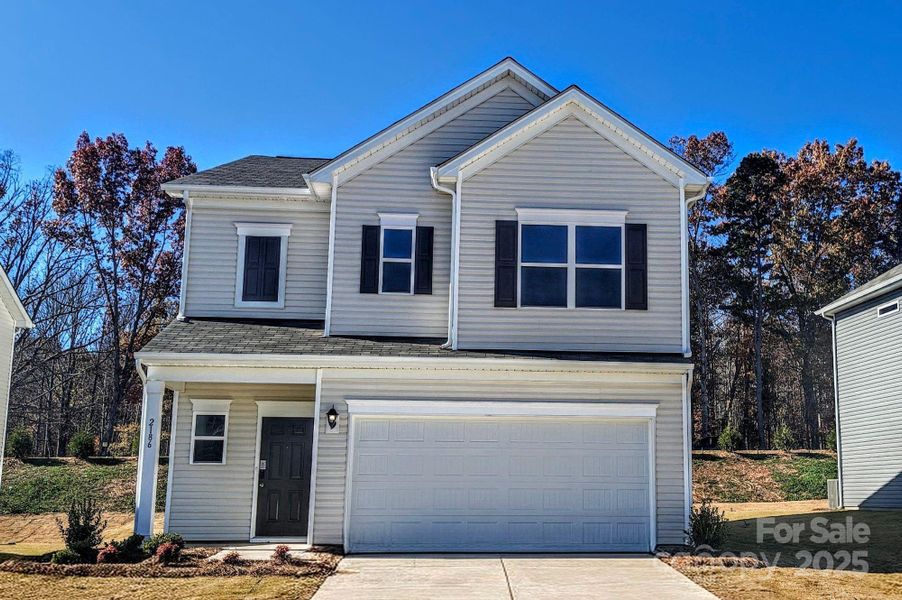 Front exterior of a new home in Catawba Trace, Catawba, NC, highlighting curb appeal (Image 1). Front exterior of a new home in Catawba Trace, Catawba, NC, highlighting curb appeal (Image 1).