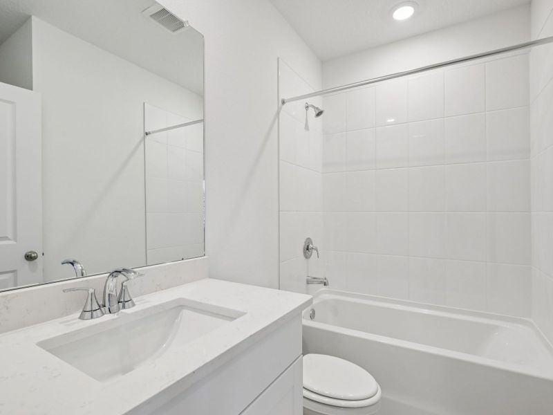 Furnished interior view inside a new home in Salt Meadows - Premier Series, Parrish (Image 6).