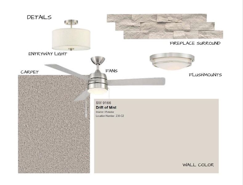 Sample of building materials used in homes in Twin Oaks, Oakland (Image 15).