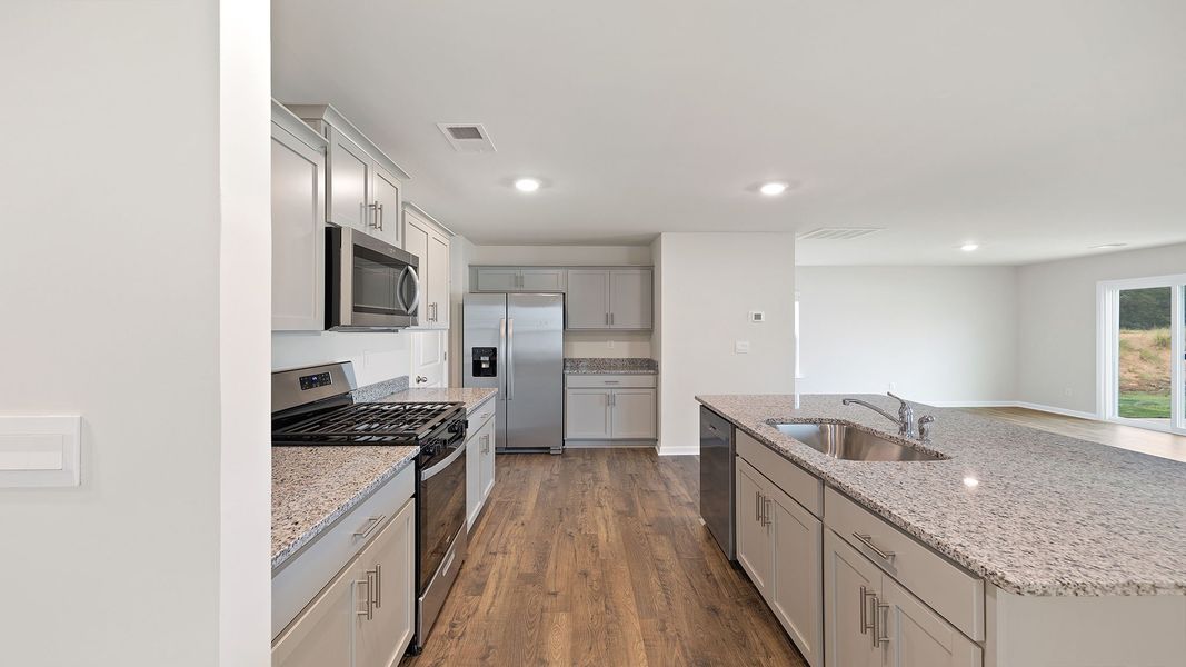 Furnished interior view inside a new home in Harrier Point, Woodruff (Image 9).
