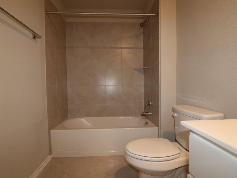 Furnished interior view inside a new home in Cascades at Onion Creek, Austin (Image 8).