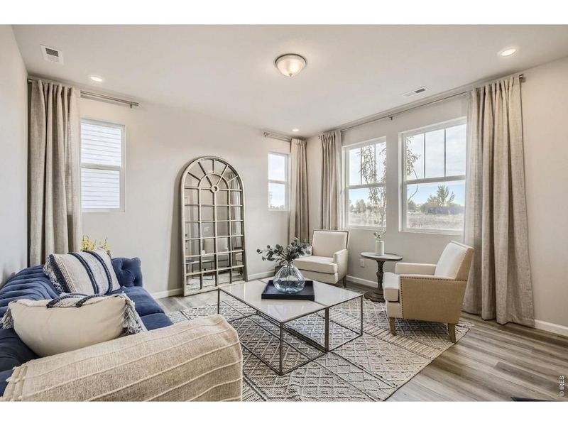 Furnished interior view inside a new home in Waterfield, Fort Collins (Image 10).