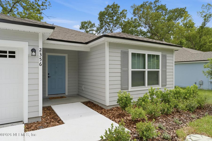 Exterior details and patio area of a home in , Jacksonville (Image 3). Exterior details and patio area of a home in , Jacksonville (Image 3).