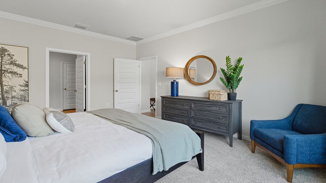 Furnished interior view inside a new home in Misting Springs, Crawfordville (Image 15).
