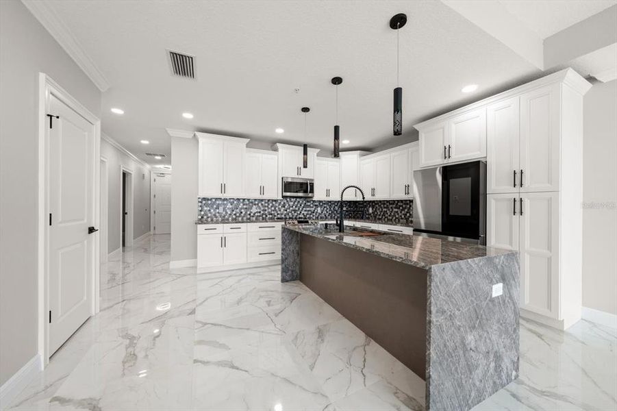 Furnished interior view inside a new home in , Clearwater (Image 6).