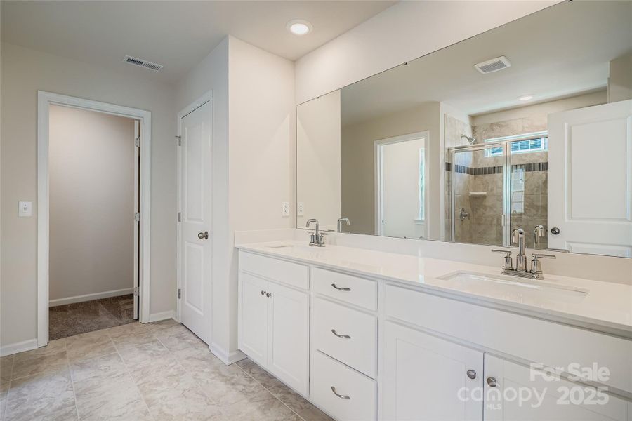 Furnished interior view inside a new home in Shannon Woods: Walk & Enclave, Maiden (Image 4).