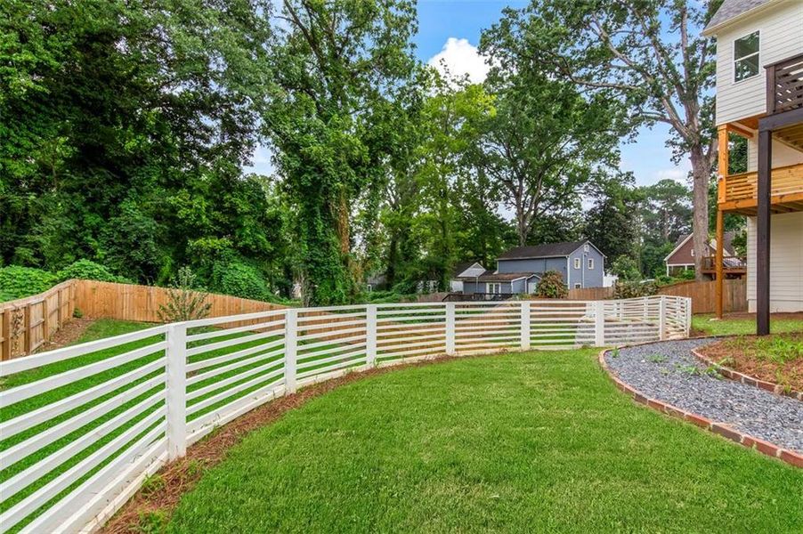 Front exterior of a new home in , Atlanta, GA, highlighting curb appeal (Image 24). Front exterior of a new home in , Atlanta, GA, highlighting curb appeal (Image 24).