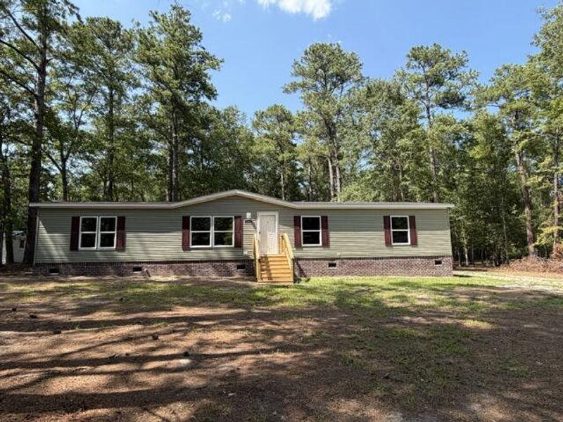 Exterior details and patio area of a home in , Summerton (Image 19).