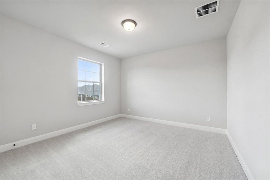 Spacious, unfurnished interior of a new home in South Pointe  Village Series, Mansfield (Image 19).