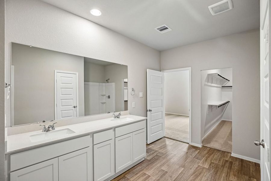 Representative furnished interior of a home built from the Legacy Hills 1754 by Brohn Homes in Legacy Hills, Mico (Image 4).