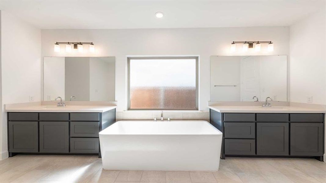 Furnished interior view inside a new home in North Sky 65', Celina (Image 8). Furnished interior view inside a new home in North Sky 65', Celina (Image 8).