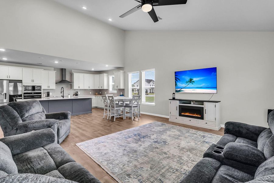 Furnished interior view inside a new home in The Groves of Berkeley, Moncks Corner (Image 15).