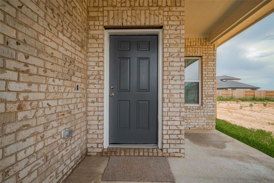Exterior details and patio area of a home in La Segarra, Brookshire (Image 26). Exterior details and patio area of a home in La Segarra, Brookshire (Image 26).