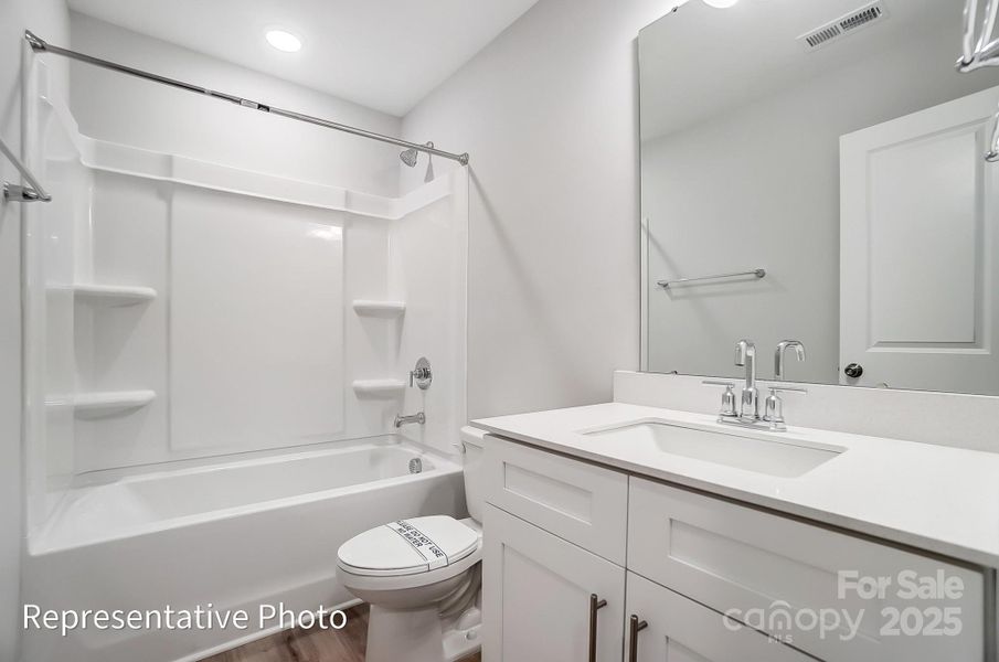 Furnished interior view inside a new home in Harrisburg Village, Harrisburg (Image 11).