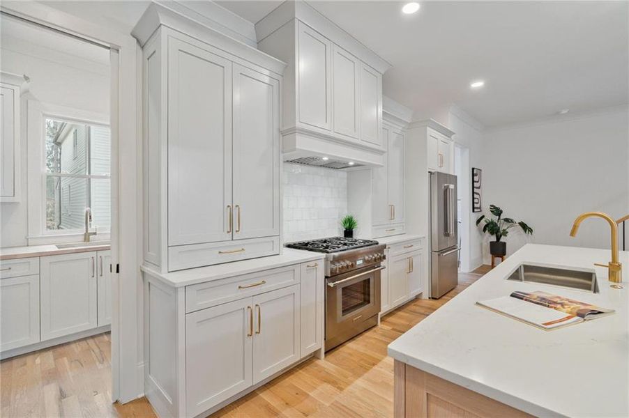 Furnished interior view inside a new home in Pendergrast Farm, Atlanta (Image 42).