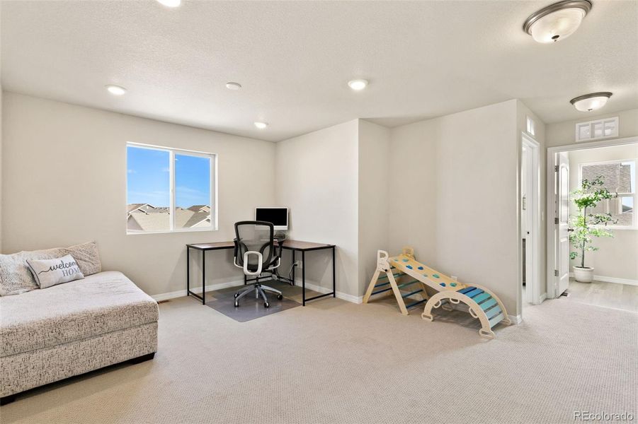 Furnished interior view inside a new home in , Peyton (Image 8).