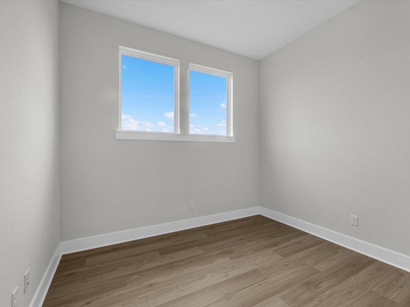 Spacious, unfurnished interior of a new home in Pecan Ridge, Fulshear (Image 14). Spacious, unfurnished interior of a new home in Pecan Ridge, Fulshear (Image 14).
