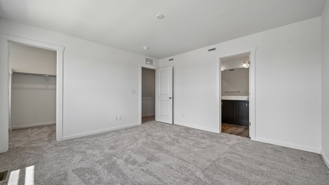 Furnished interior view inside a new home in Windler Townhomes, Aurora (Image 41). Furnished interior view inside a new home in Windler Townhomes, Aurora (Image 41).