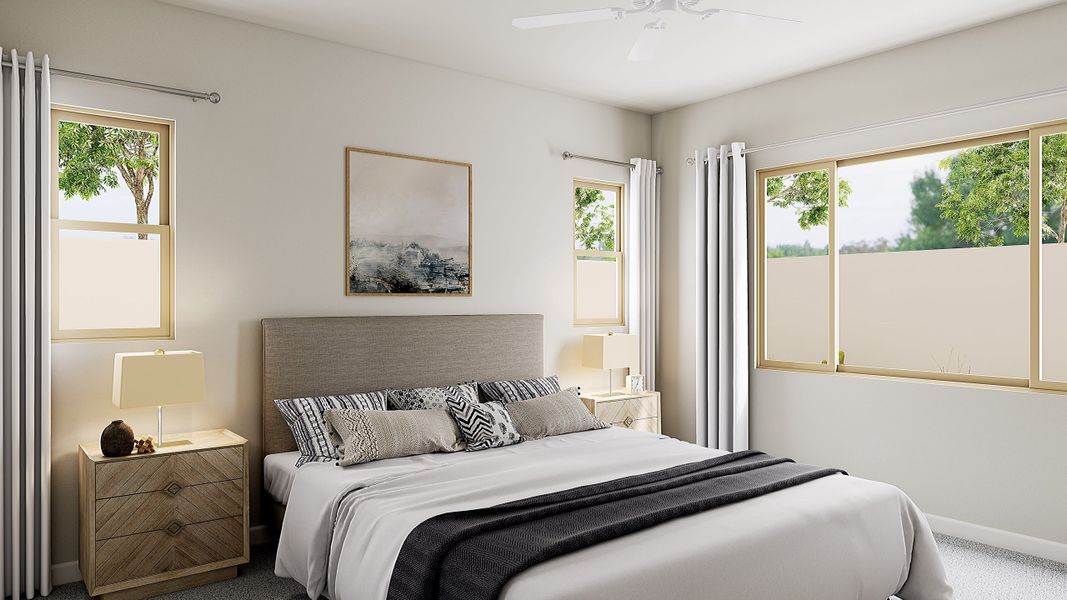 Representative furnished interior of a home built from the Echo Plan 4508 by Tri Pointe Homes in Soleo, San Tan Valley (Image 8).