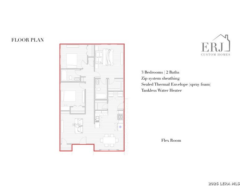 2D floor plan layout of this home in , San Antonio, TX (Image 3). 2D floor plan layout of this home in , San Antonio, TX (Image 3).