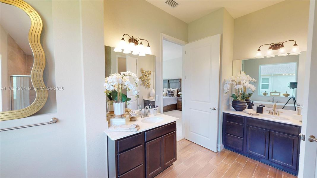 Furnished interior view inside a new home in Westlake Single Family, Ormond Beach (Image 31). Furnished interior view inside a new home in Westlake Single Family, Ormond Beach (Image 31).