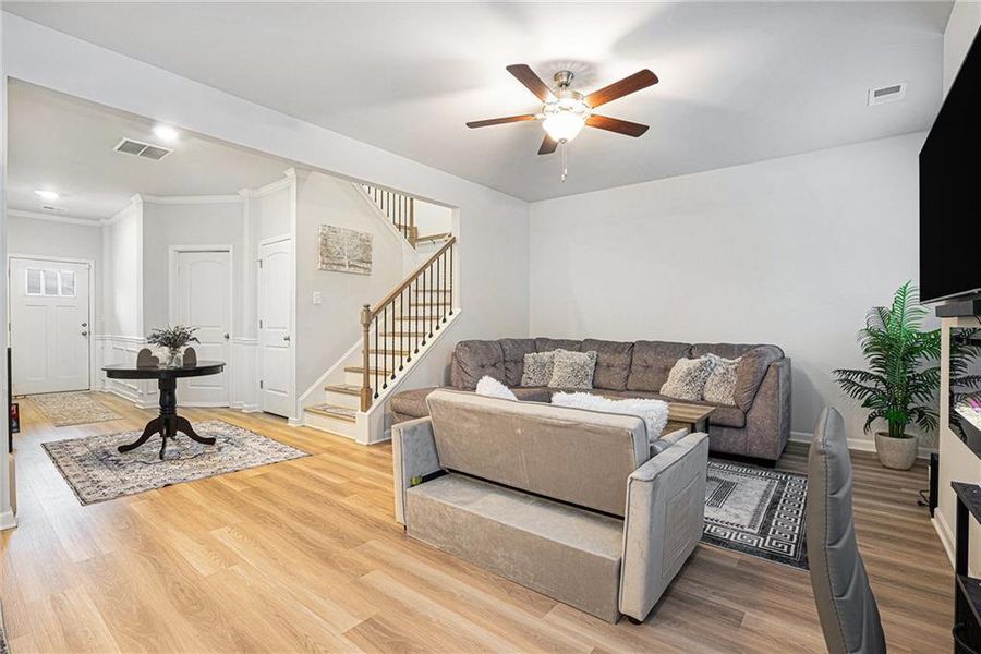 Furnished interior view inside a new home in Ridgewater, Loganville (Image 7).