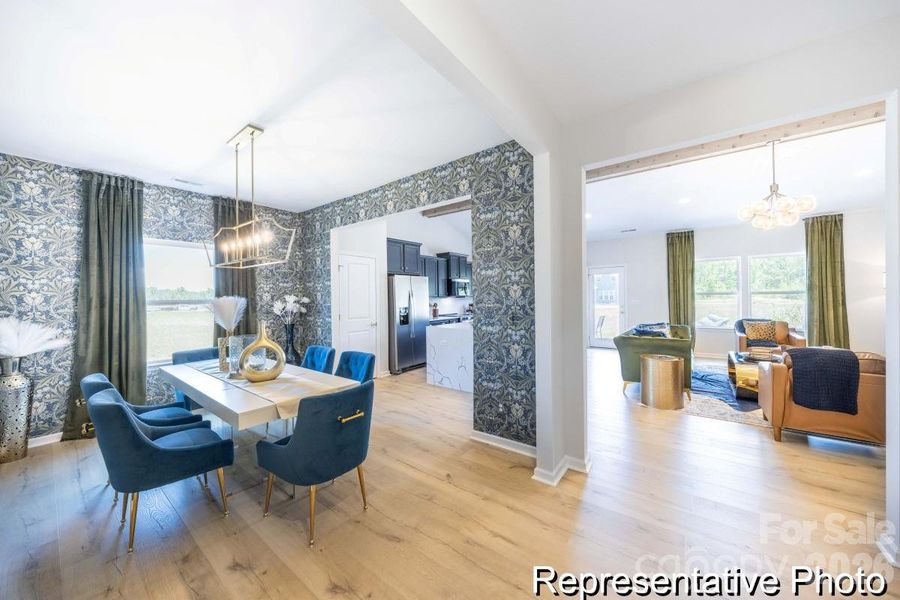 Furnished interior view inside a new home in Colvin Park, Rock Hill (Image 13).