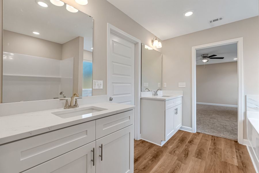 Representative furnished interior of a home built from the Dalton by CJL Homes in Oak Hollow, Crestview (Image 13).