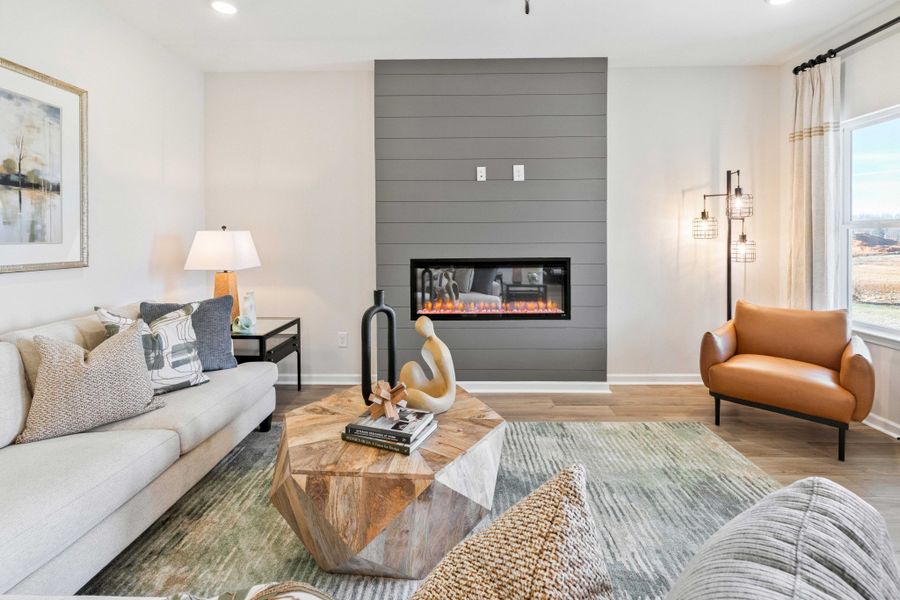 Furnished interior view inside a new home in Jackson Hills, Clarksville (Image 16).