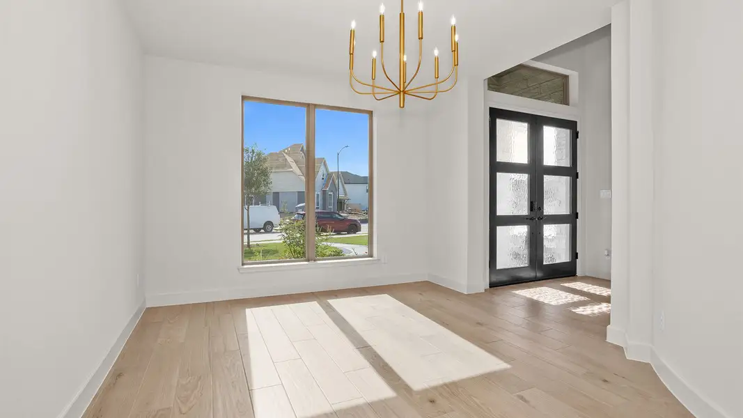 Spacious, unfurnished interior of a new home in Elyson, Katy (Image 10). Spacious, unfurnished interior of a new home in Elyson, Katy (Image 10).