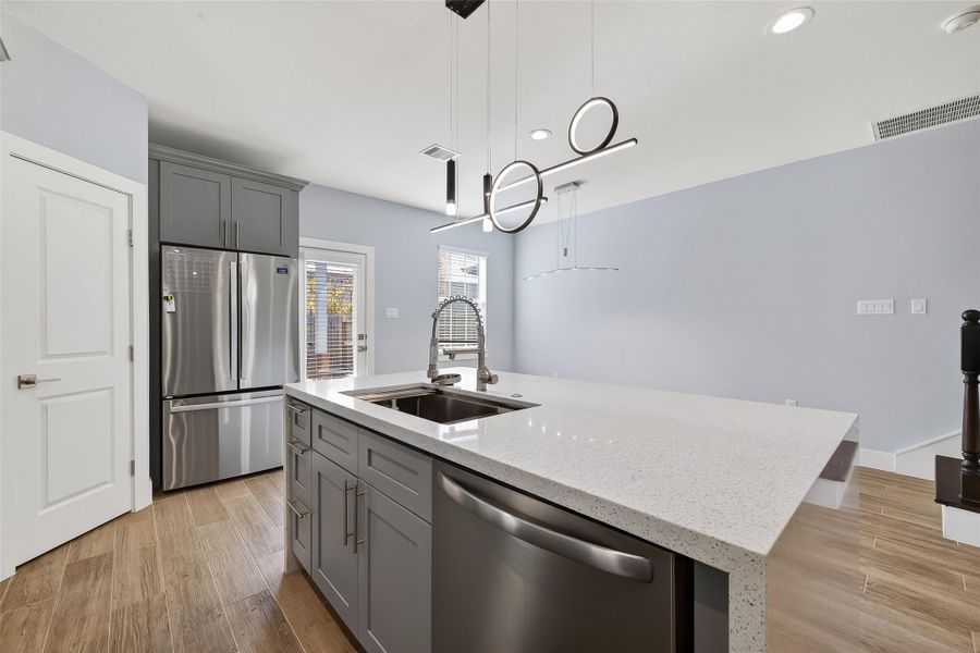 Furnished interior view inside a new home in , Houston (Image 5).