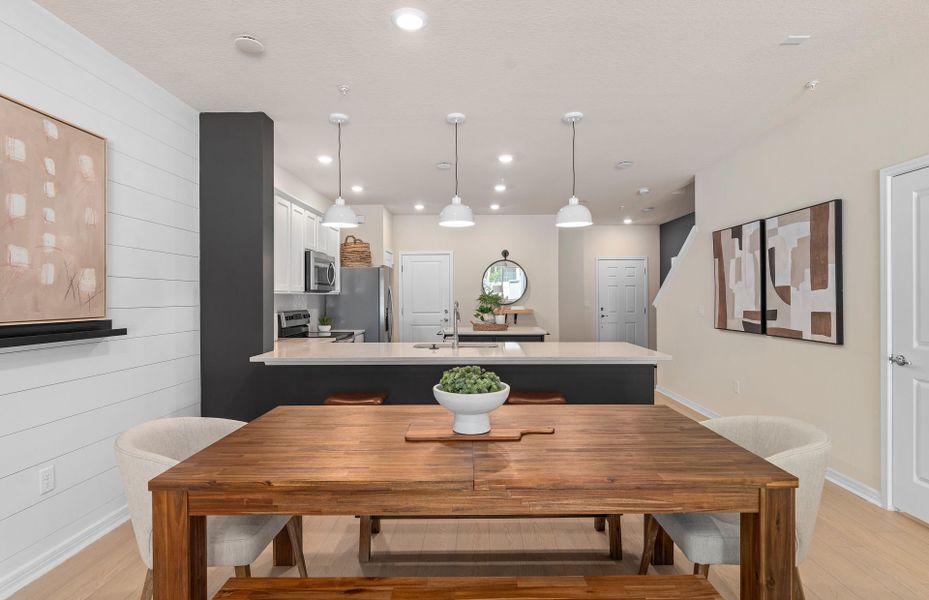 Furnished interior view inside a new home in Skylar Crest, Sanford (Image 4).